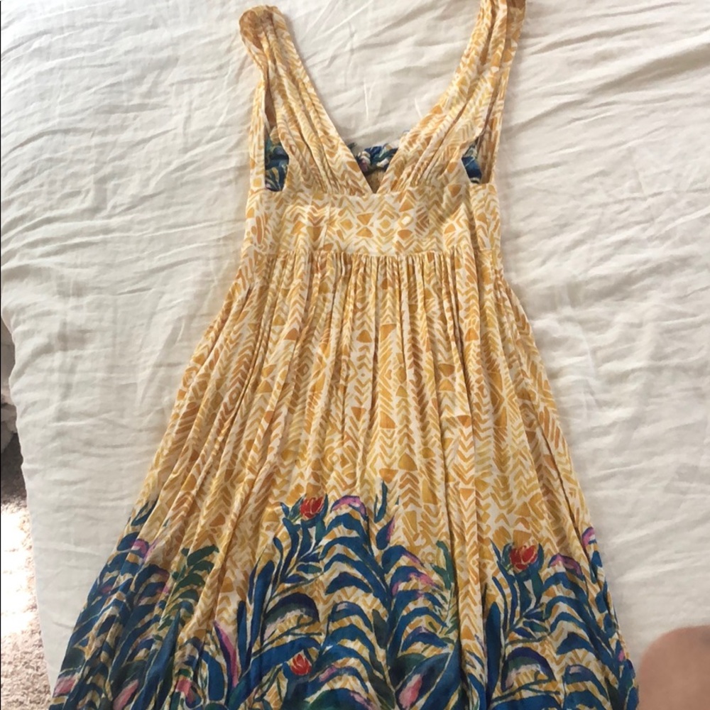 Bright Mid-Length Dress